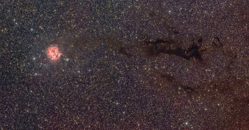 IC5146 Cocoon Nebula in the Cygnus starfield