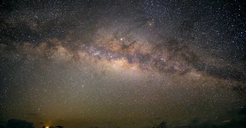 High-quality image of the Milky Way galaxy under a starry night sky offering breathtaking detail and clarity.