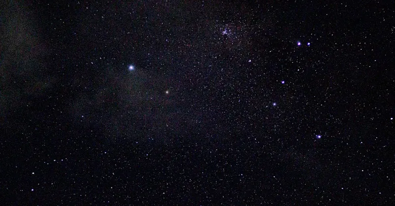 Capture the beauty of the night sky filled with stars and constellations, ideal for celestial enthusiasts.